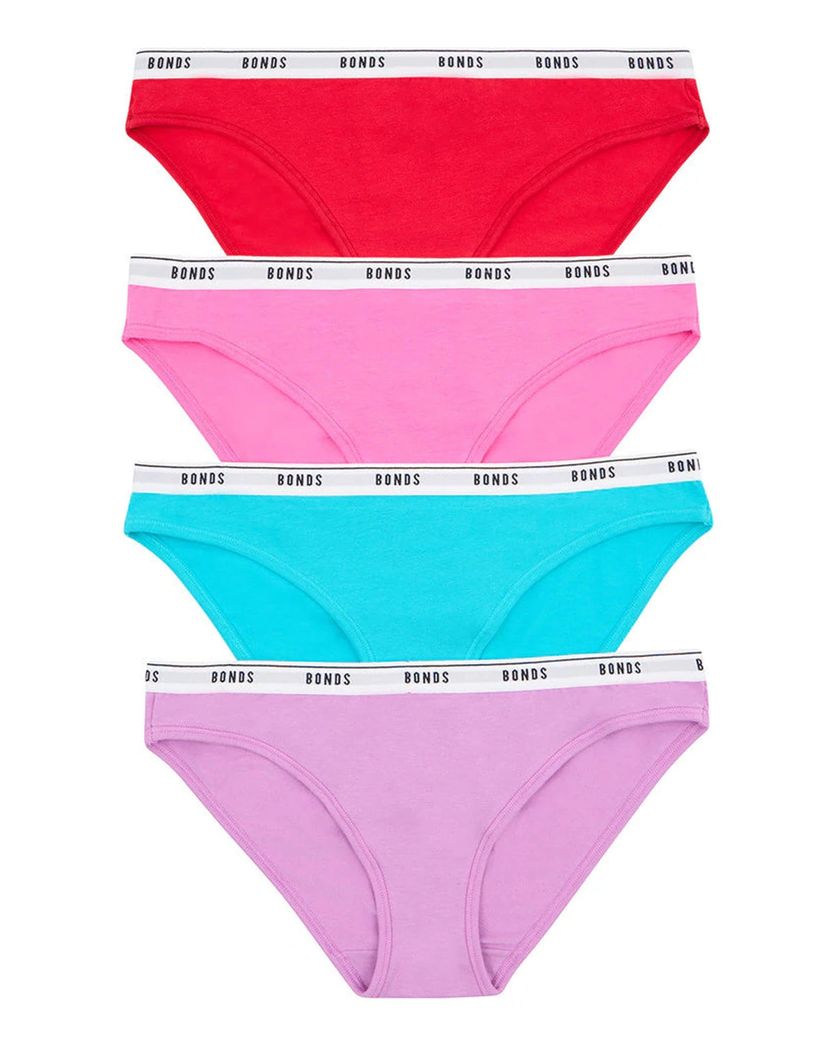 Bonds Womens The Bikini 4 Pack