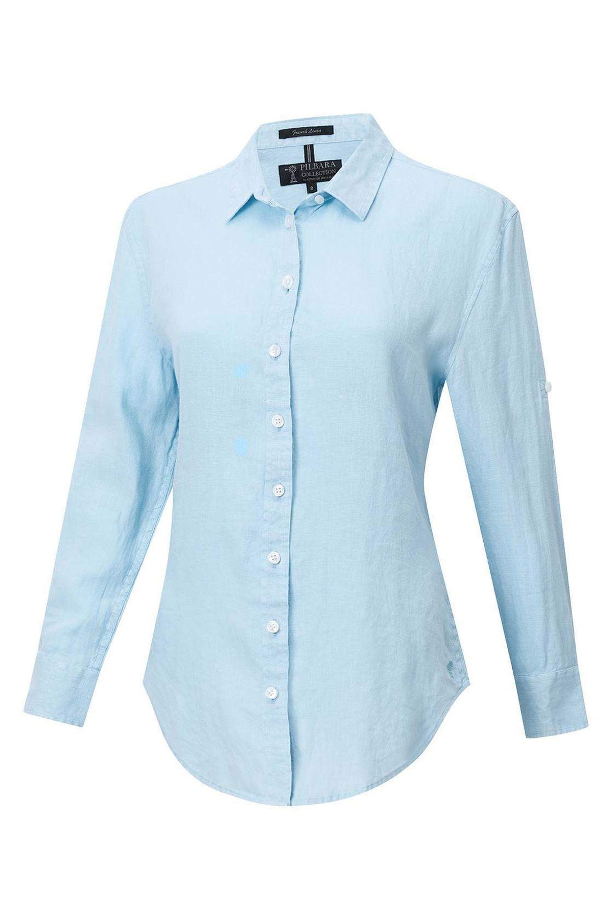 Pilbara Womens Florence Classic Linen Shirt
