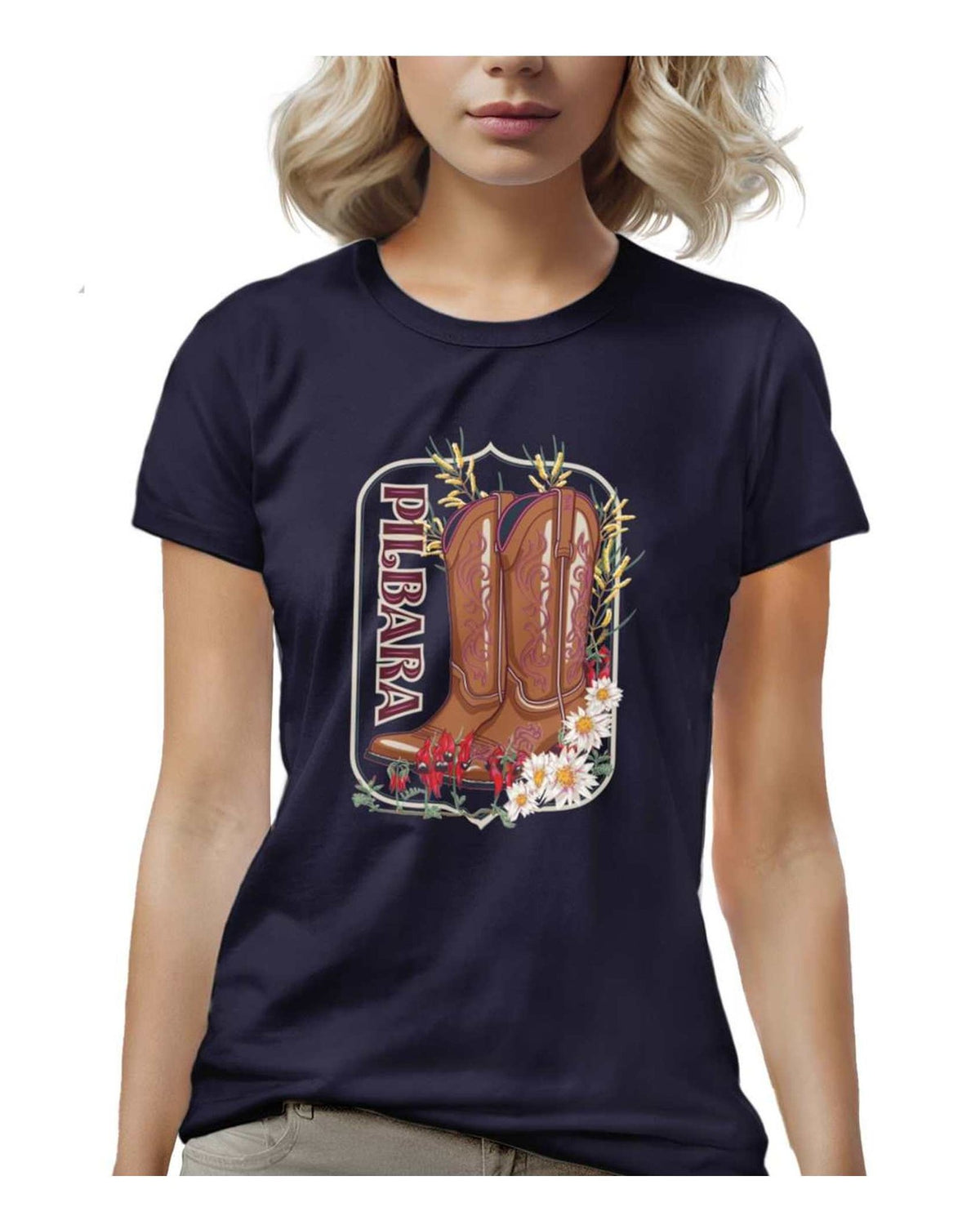 Pilbara Womens Boot Scoot T-Shirt