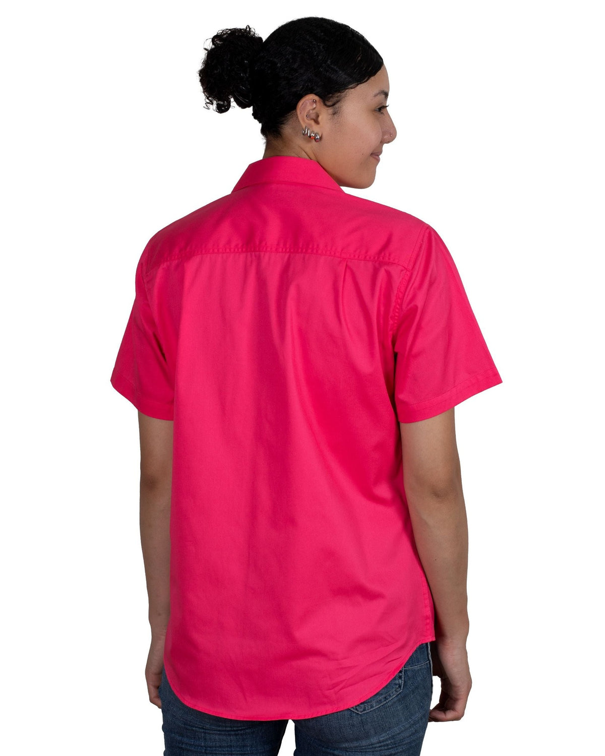 Just Country Womens Maggie Short Sleeve Full Button Workshirt