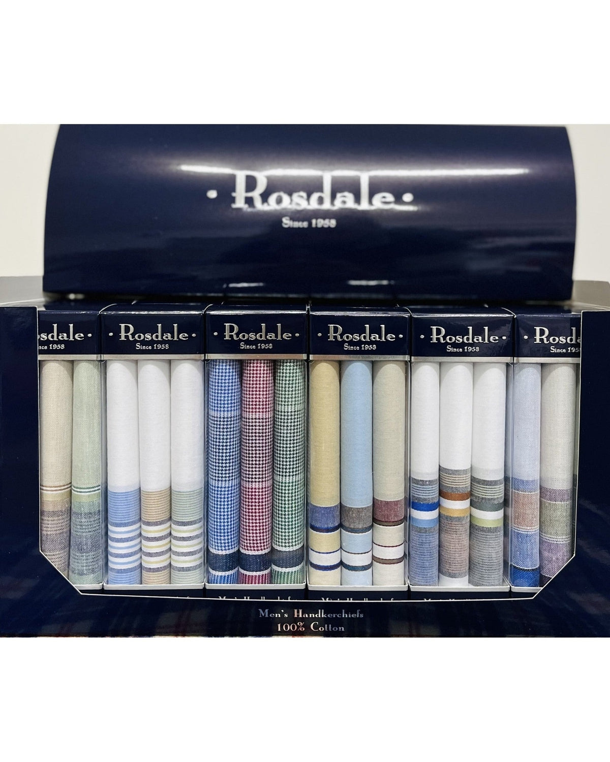 Rosdale Mens 3 Pack Handkerchiefs