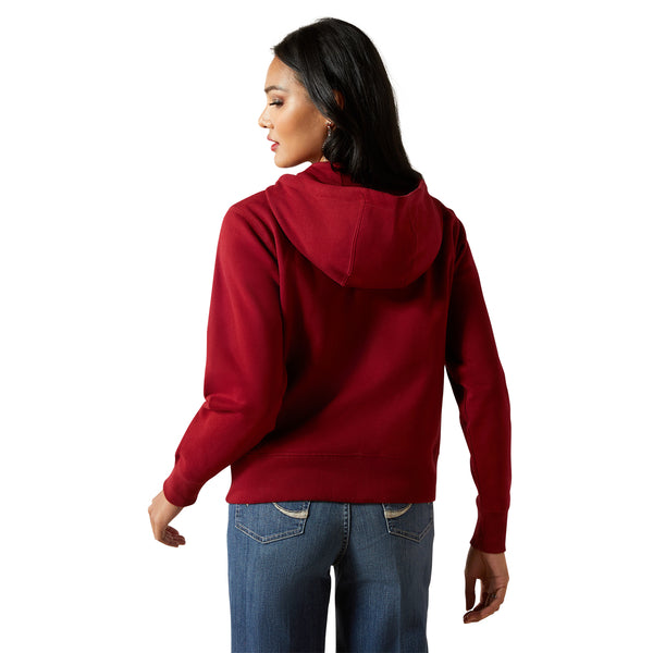 Ariat Womens Stitched Full Zip Hoodie