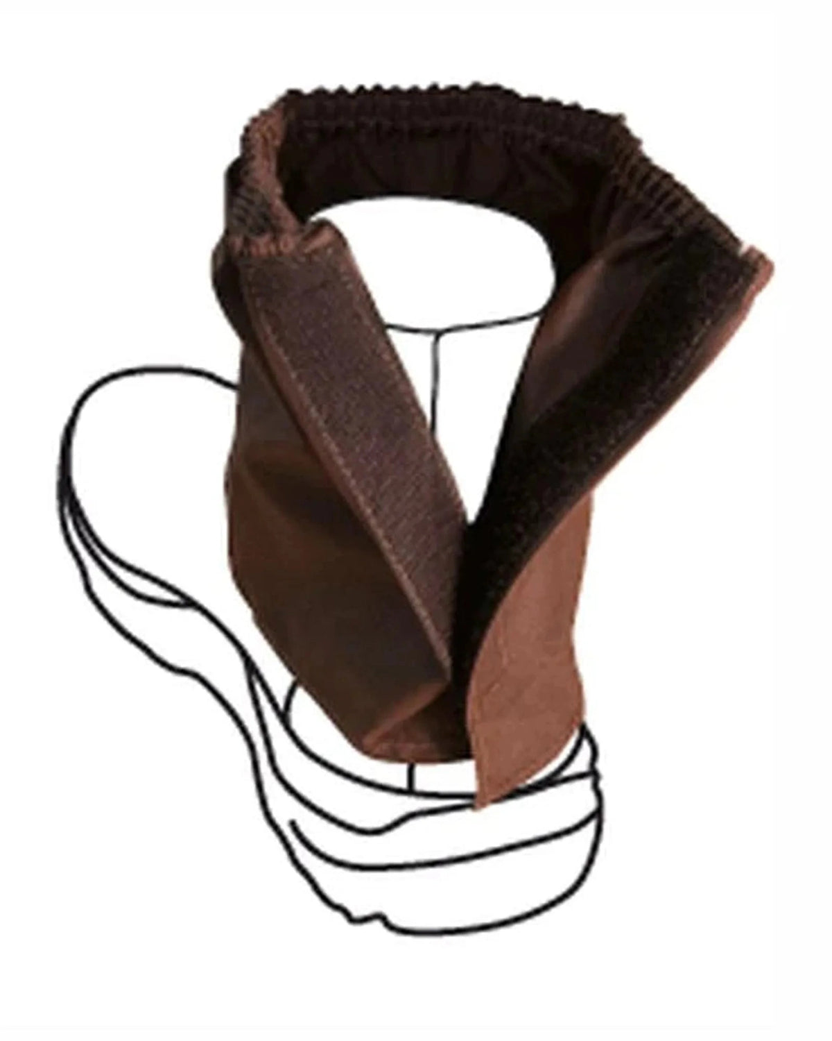 Oilskin Velcro Over-Boots
