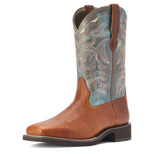 Load image into Gallery viewer, ARIAT WOMENS DELILAH SPICED CIDER / TEAL RIVER BOOTS