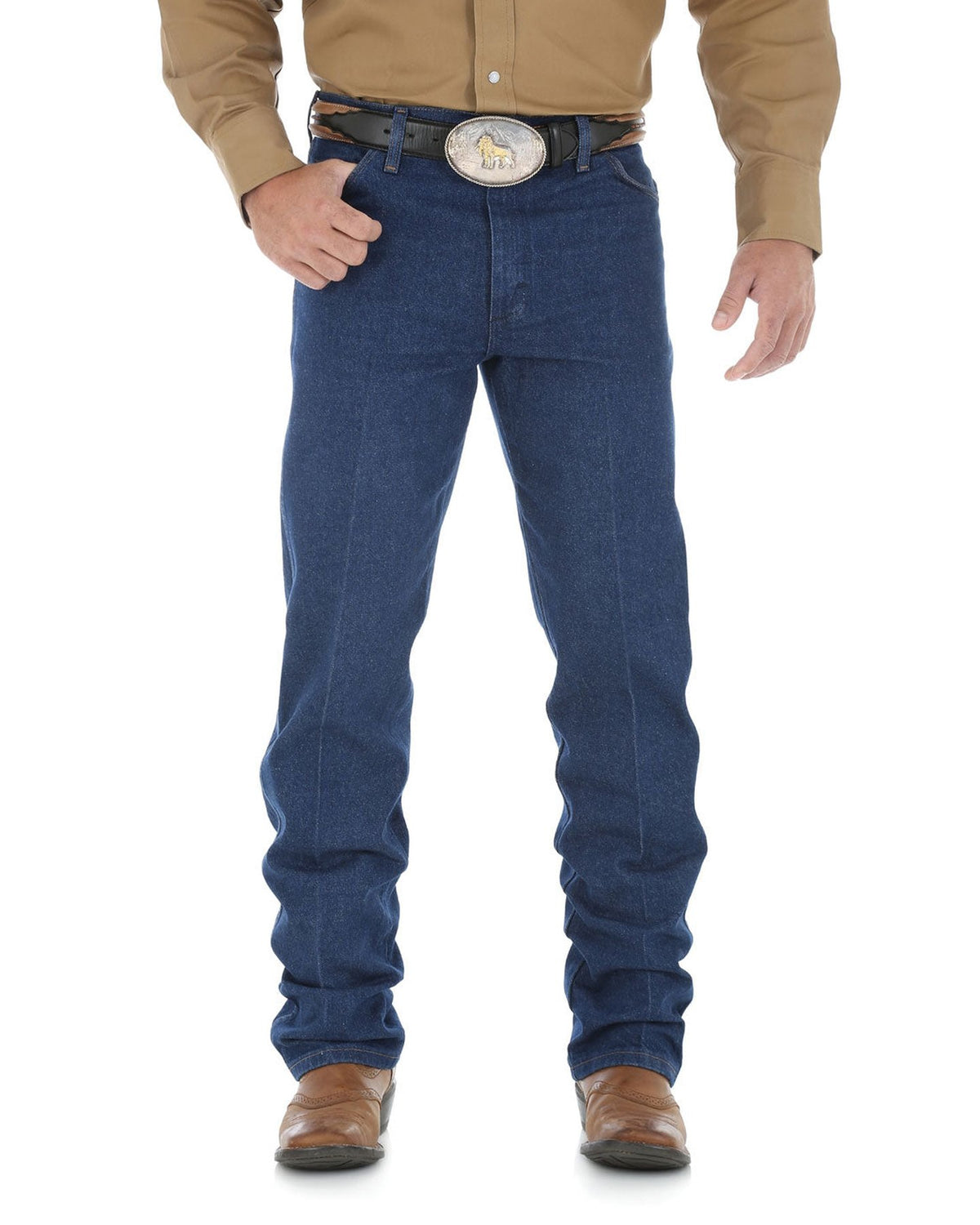 Wrangler Mens Cowboy Cut Original Fit Jeans 32 Inch Leg