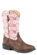 Load image into Gallery viewer, ROPER TODDLER FLORAL SHINE WESTERN BOOTS
