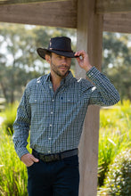 Load image into Gallery viewer, THOMAS COOK MENS THOMPSON CHECK 2 POCKET LONG SLEEVE SHIRT