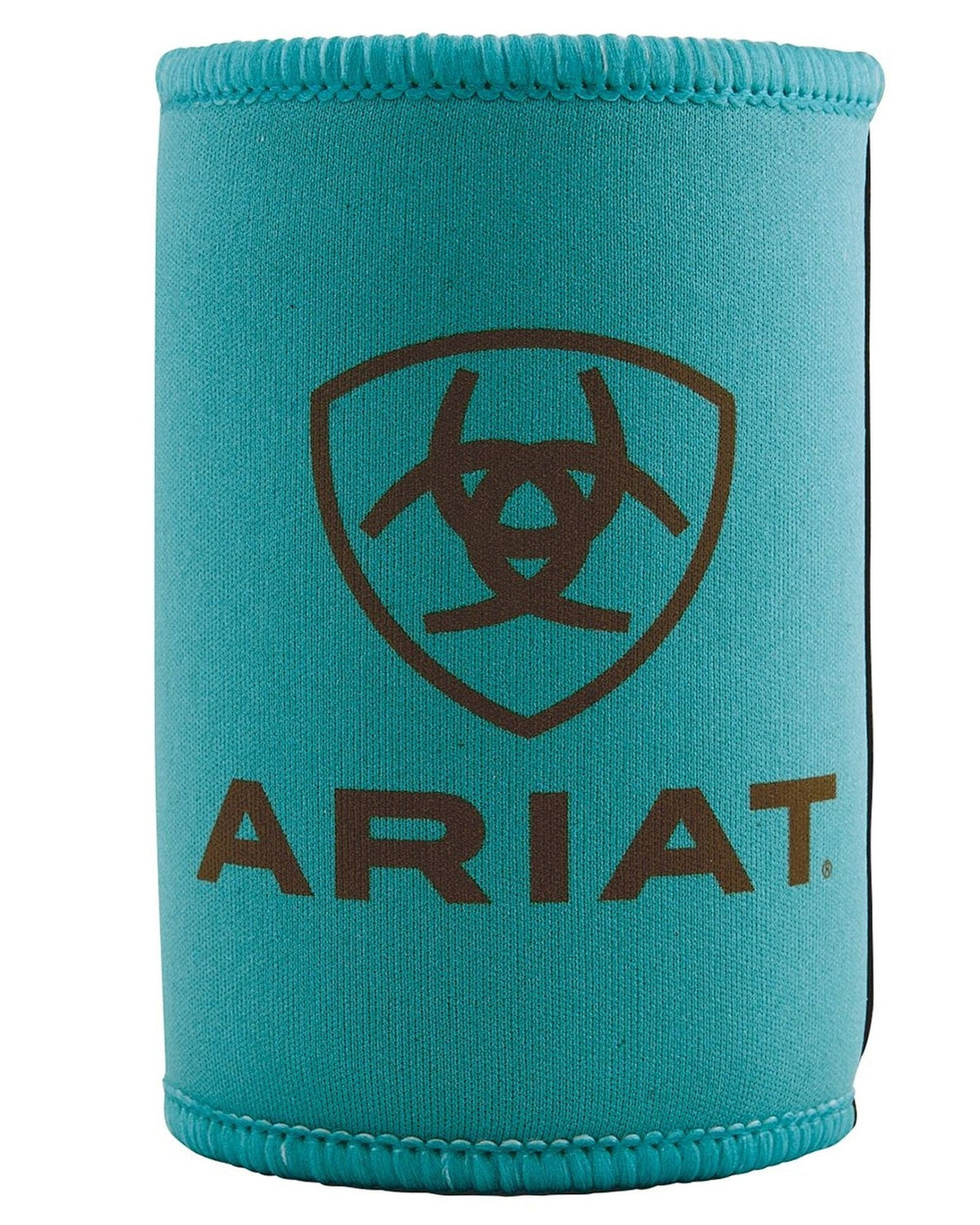 Ariat Stubbie Cooler Turquoise Brown