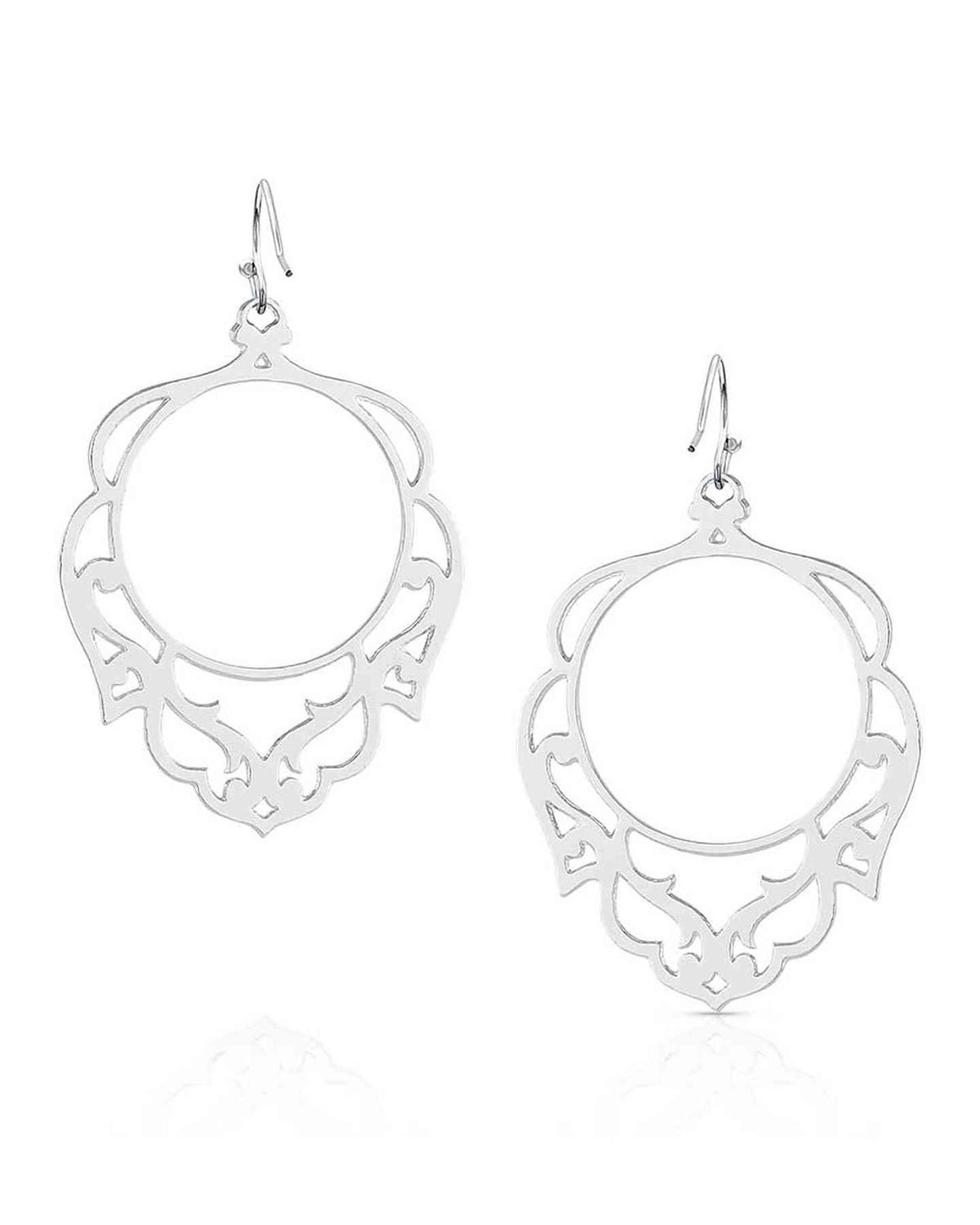 Montana Silversmiths Wide Open Spaces Filigree Earrings