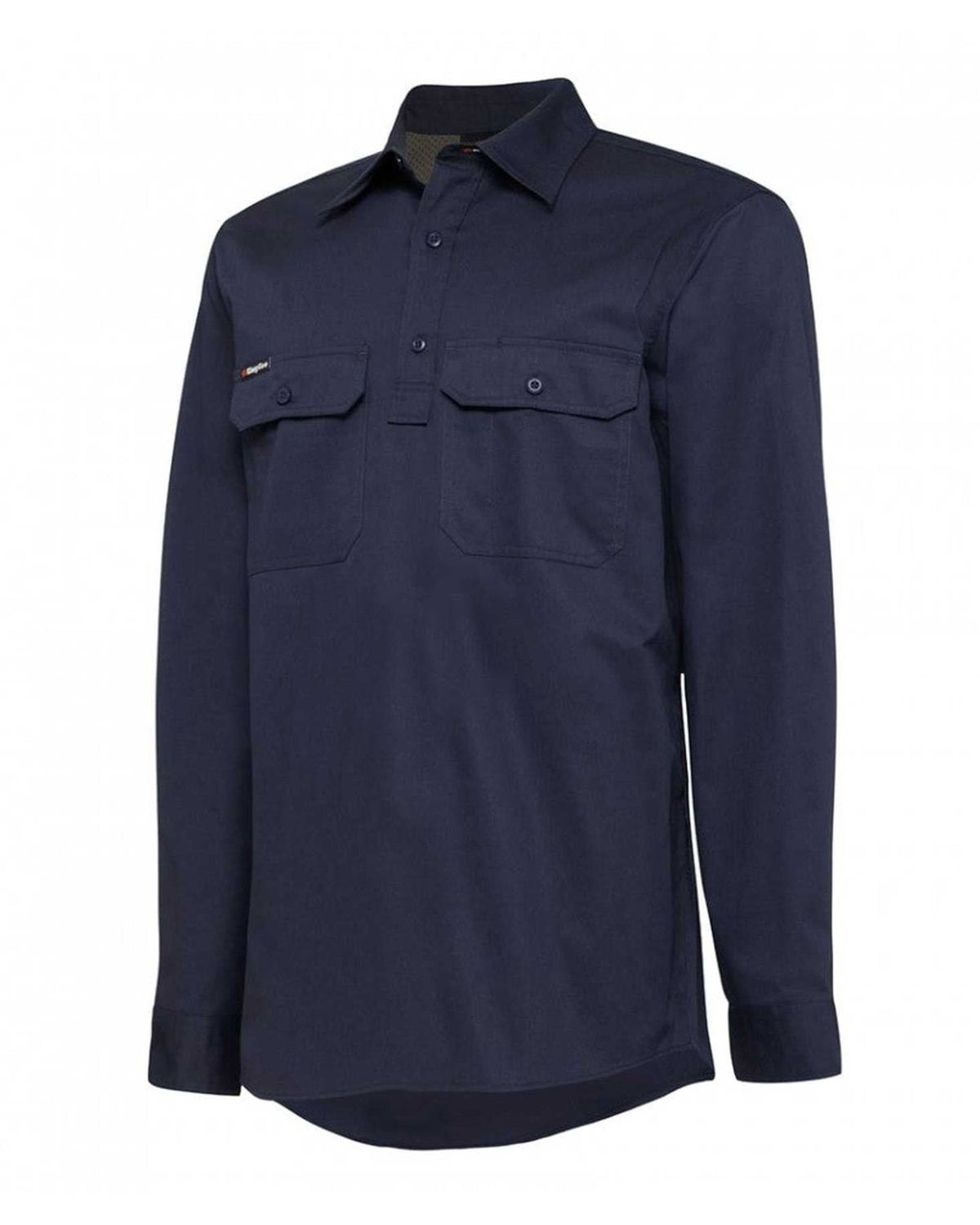 KingGee Long Sleeve Closed Front Mens Work Shirt