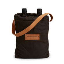 Load image into Gallery viewer, Didgeridoonas Oilskin Two Cool Bag - Two Bottle Bag