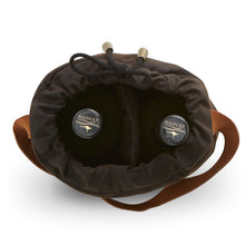 Load image into Gallery viewer, Didgeridoonas Oilskin Two Cool Bag - Two Bottle Bag