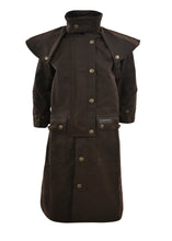 Load image into Gallery viewer, THOMAS COOK KIDS HIGH COUNTRY OILSKIN LONG COAT
