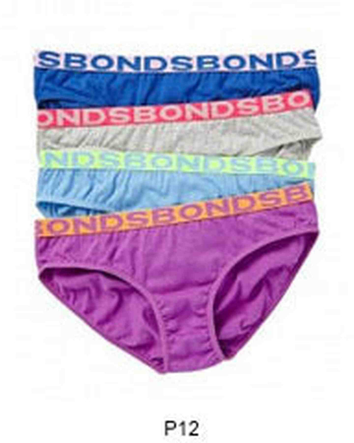 BONDS 4 Pack Bikini Girls