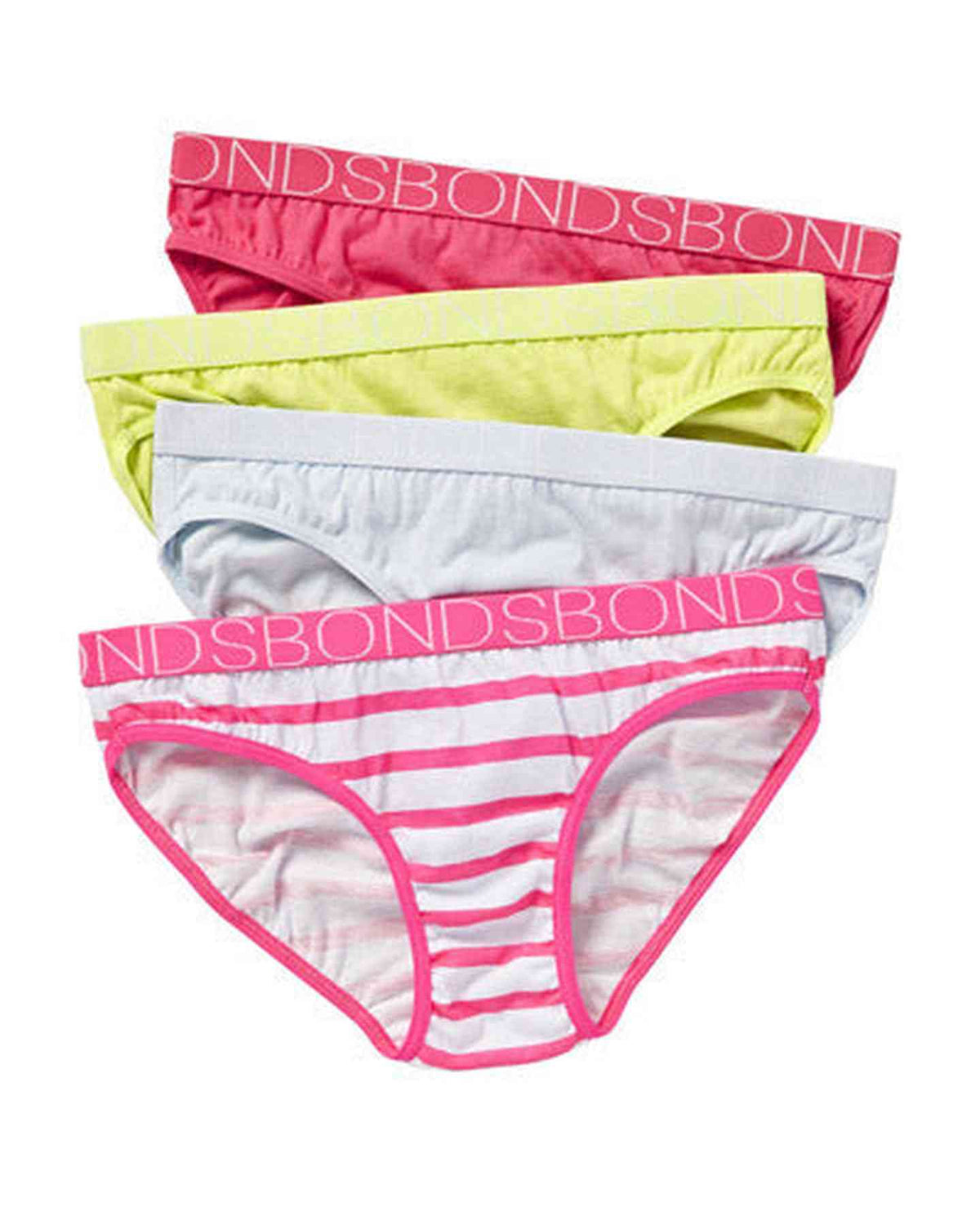 Bonds 4 Pack Bikini Girls