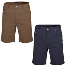 Load image into Gallery viewer, Pilbara Mens Cotton Stretch Jean Shorts