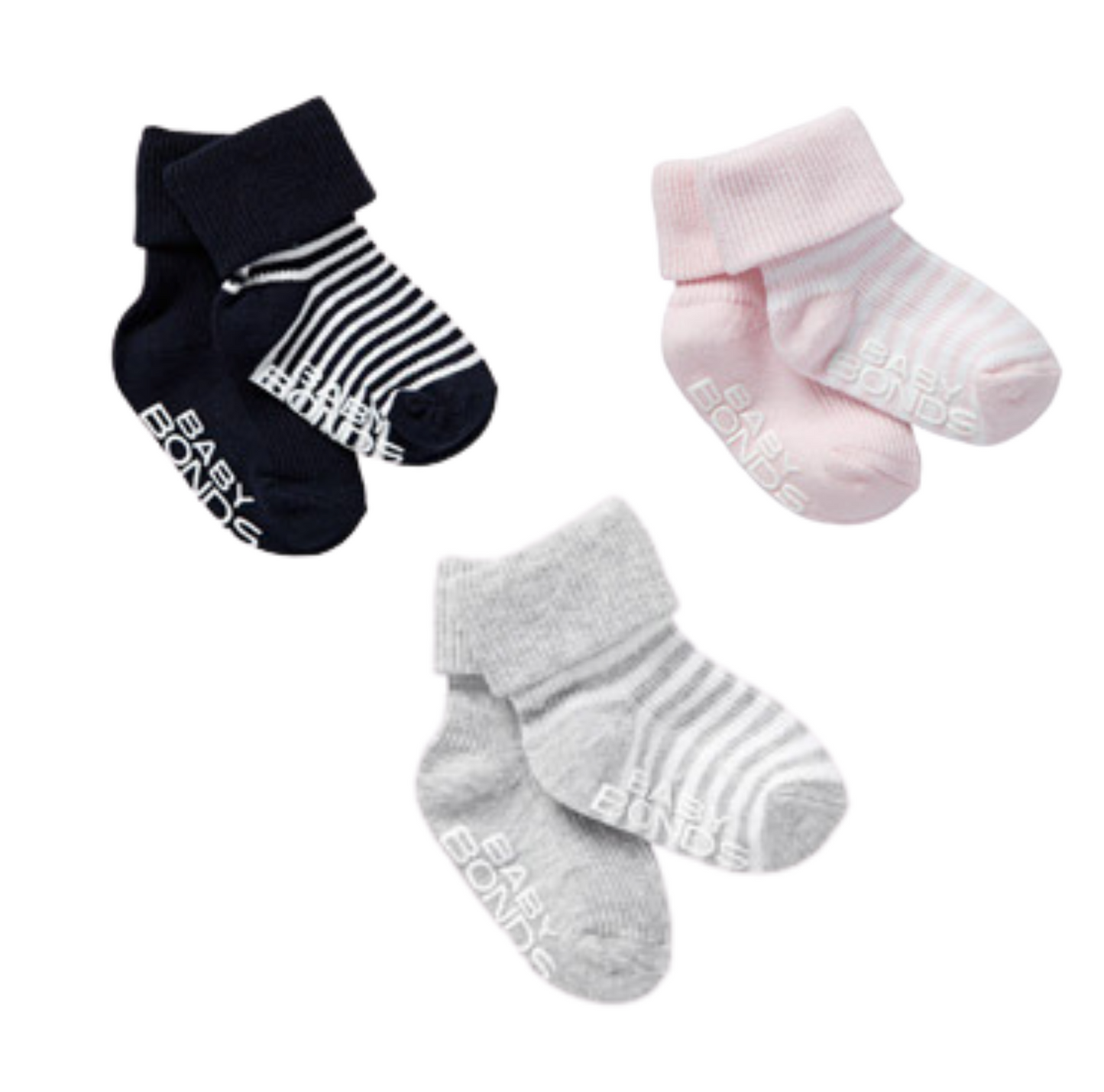 BABY BONDS CLASSIC CUFF SOCKS 2PK