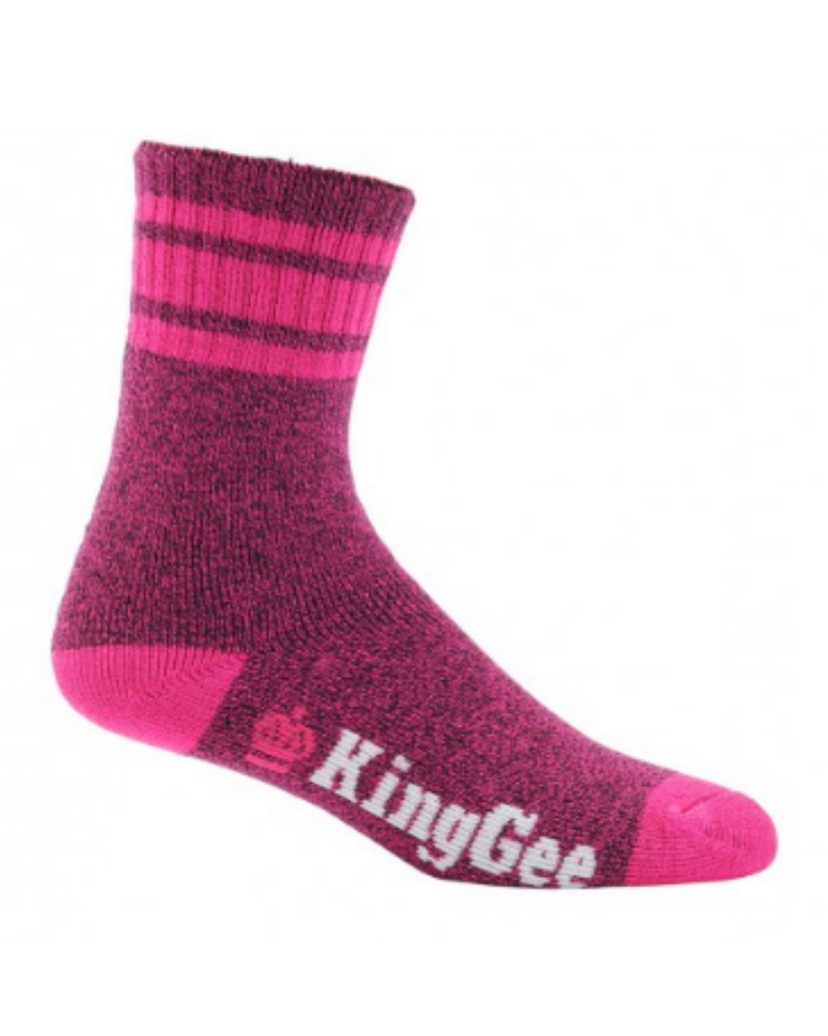 KingGee Womens Bamboo Crew Work Socks 3 Pack