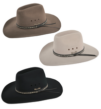 Load image into Gallery viewer, THOMAS COOK BRUMBY PURE FUR FELT HAT