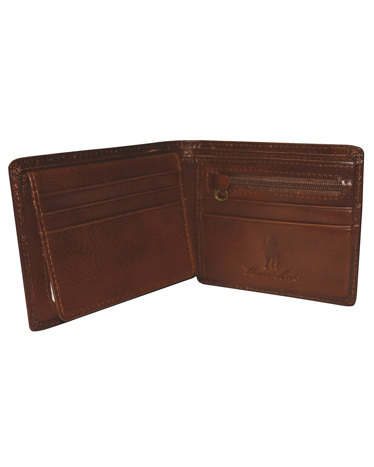 THOMAS COOK MENS LEATHER EDGED WALLET
