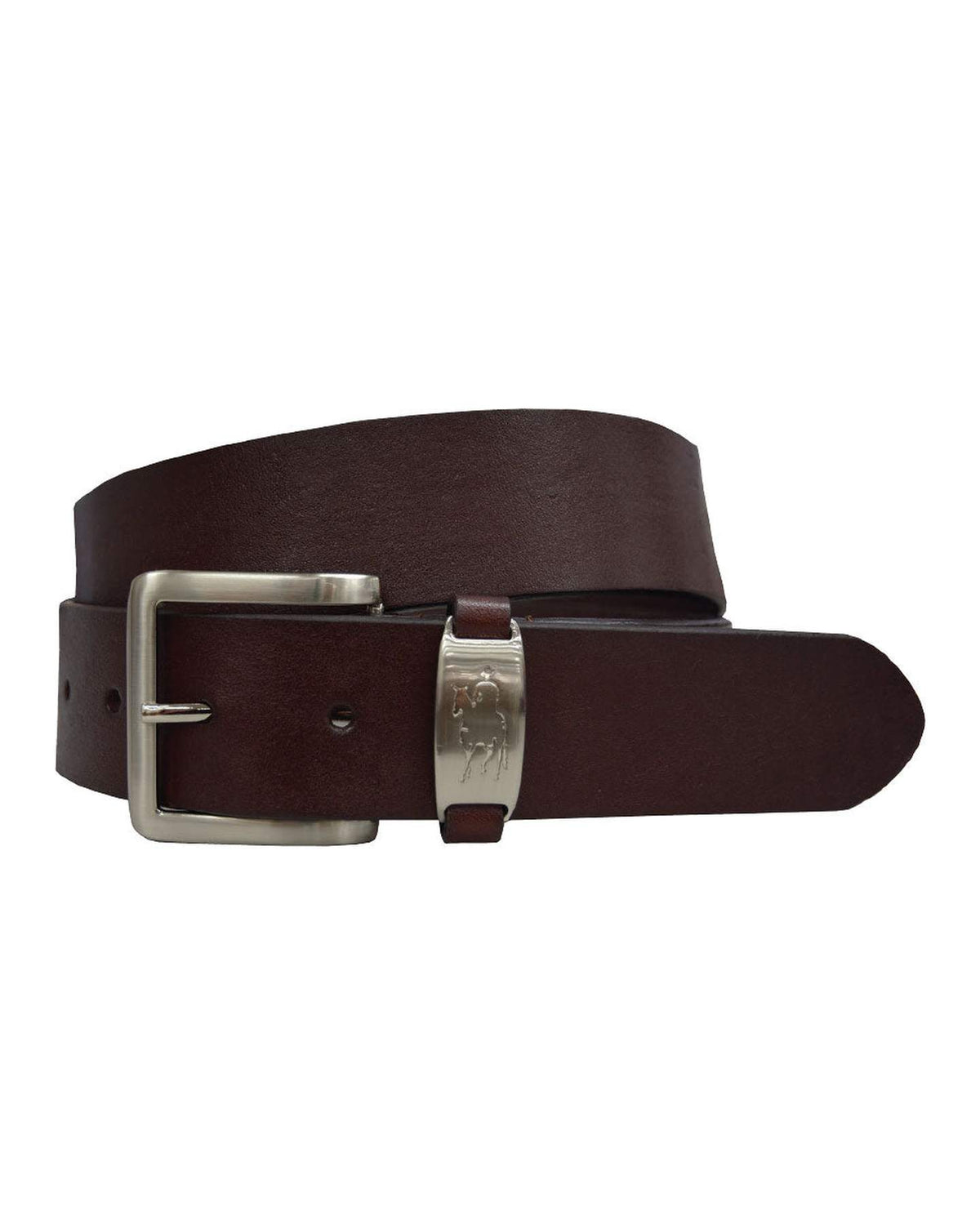 THOMAS COOK KIDS HORSEMAN BADGE LEATHER BELT