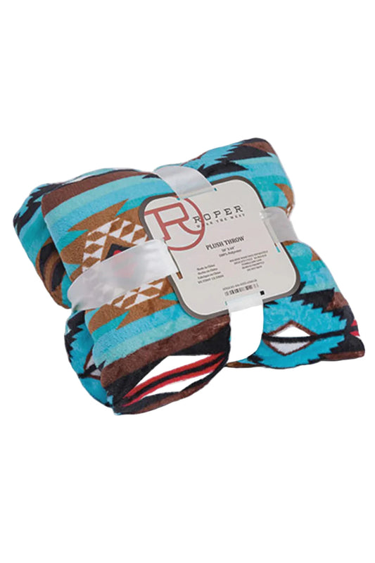 Roper Throw Rug Aztec Green
