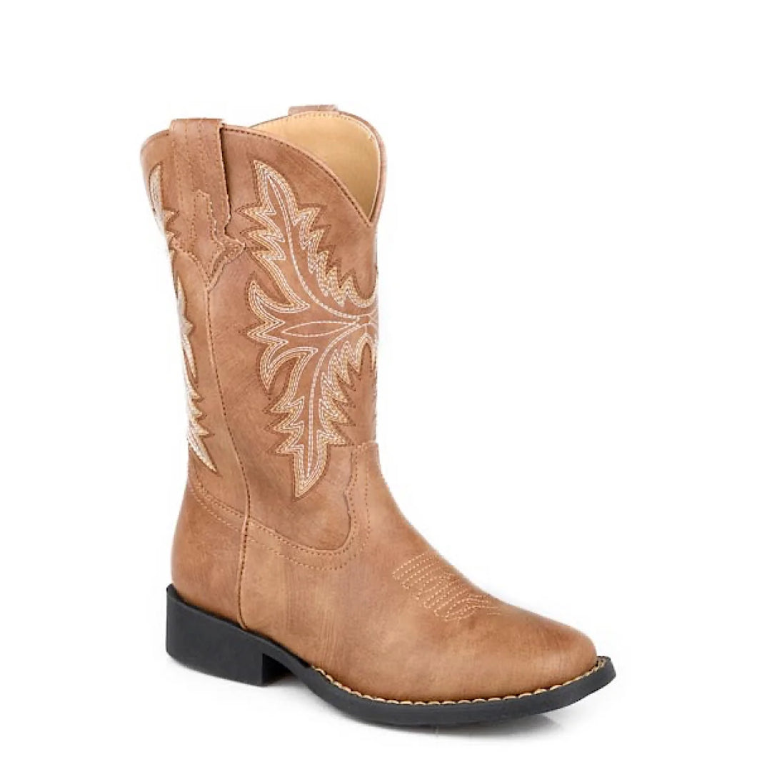 Roper Big Kids Luke Western Boots