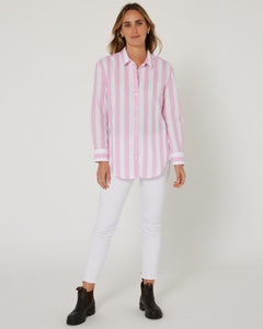 Pilbara Womens Jacquelin Classic Cotton Long Sleeve Shirt