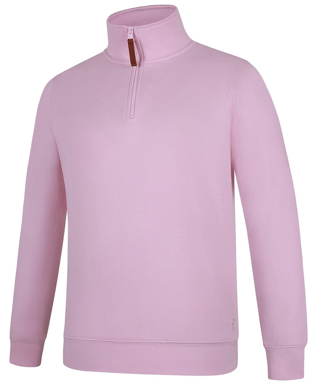 Pilbara Womens Zipper Closed Front Fleece Pullover Jumper