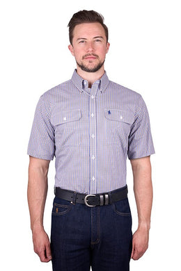 Thomas Cook Mens Wentworth 2 Pocket Short Sleeve Shirt