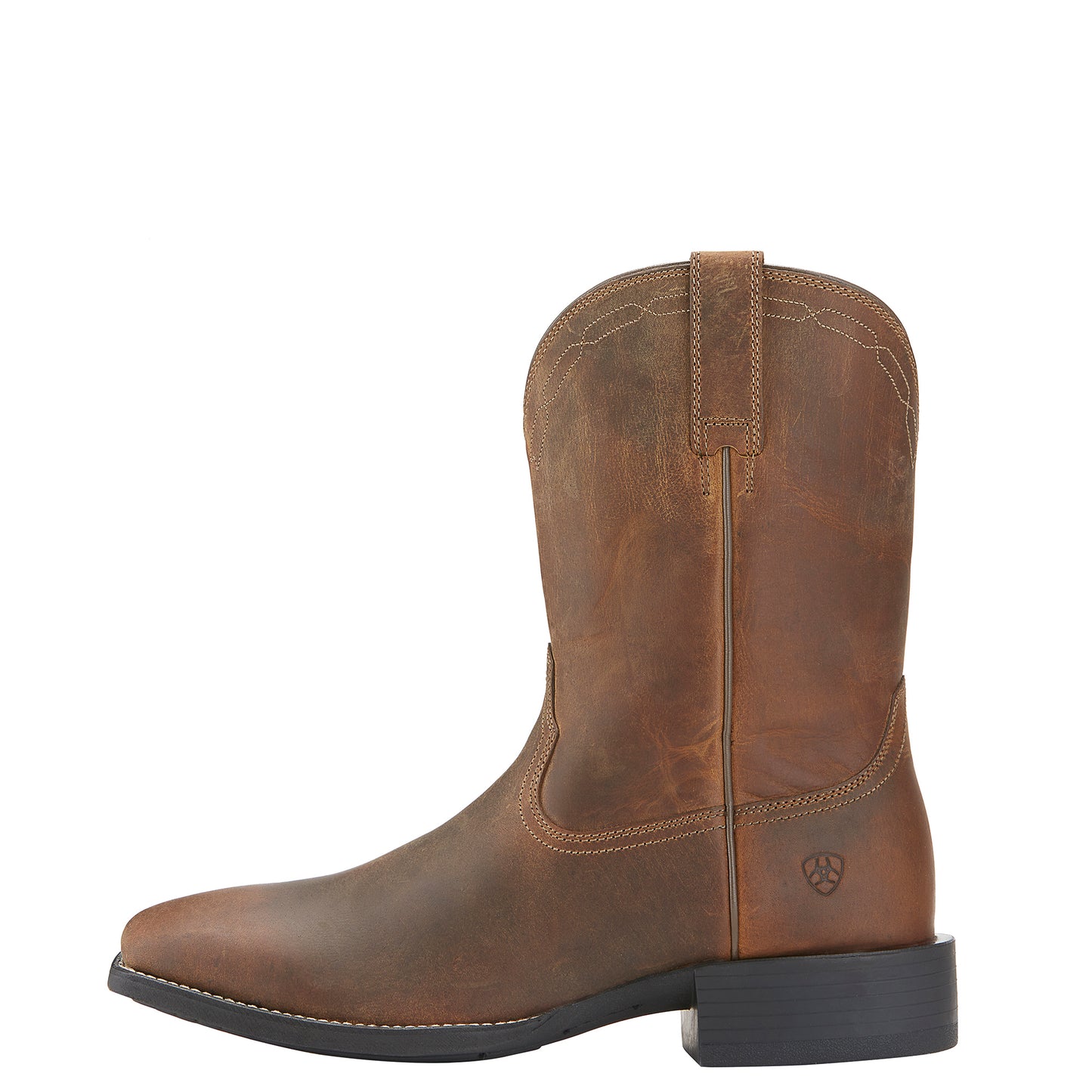 Ariat Mens Heritage Roper Wide Square Toe Western Boots