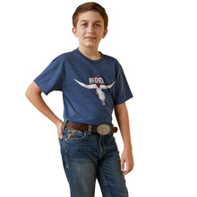 Load image into Gallery viewer, ARIAT BOYS RODEO SKULL SS TEE