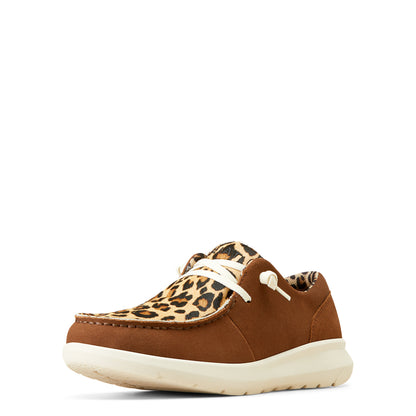 Ariat Womens Hilos Ginger Spice/Leopard Hair On
