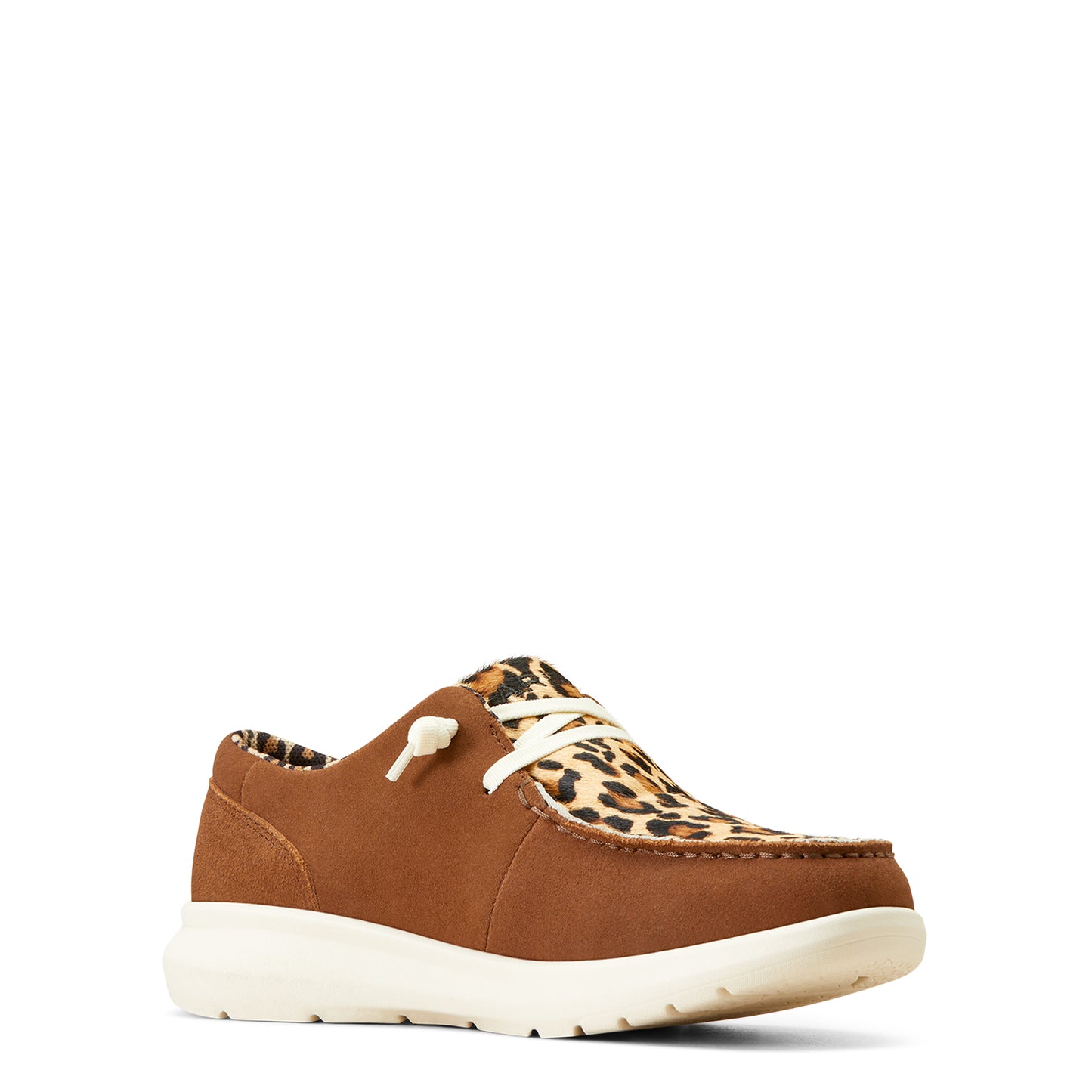 Ariat Womens Hilos Ginger Spice/Leopard Hair On
