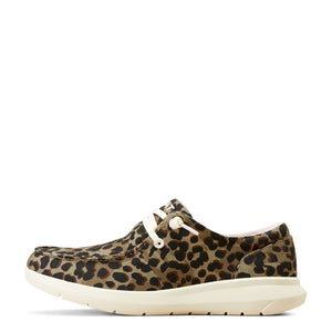 ARIAT WOMENS HILO OLIVE LEOPARD PRINT