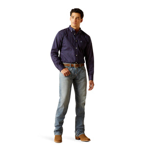 Ariat Mens WF Wells Fitted Long Sleeve Shirt