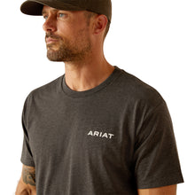 Load image into Gallery viewer, Ariat Mens Roundabout Tee Charcoal Heather