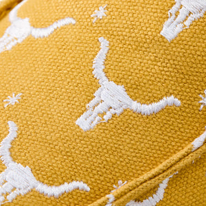 Ariat Womens Hilos Doodle Mustard Steer Heads