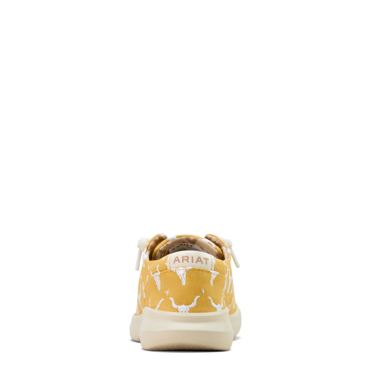Ariat Womens Hilos Doodle Mustard Steer Heads