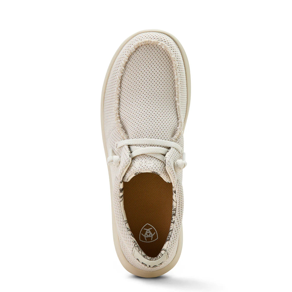 Ariat Womens Hilos Cream Mesh