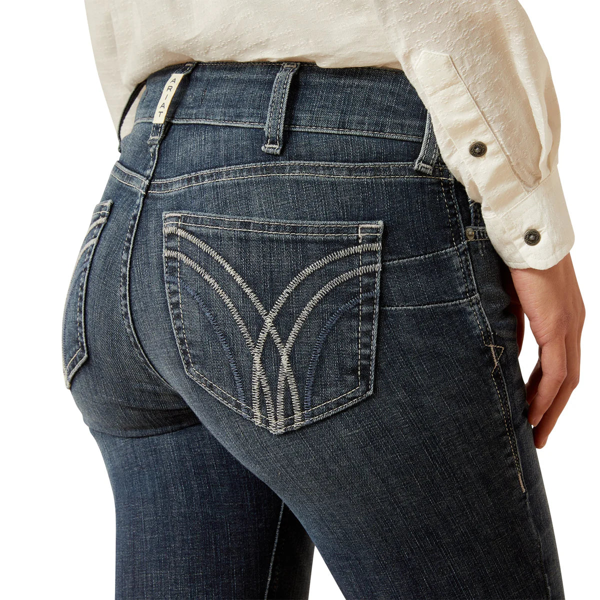 Ariat Womens Perfect Rise Boot Cut Jeans Esti Missouri