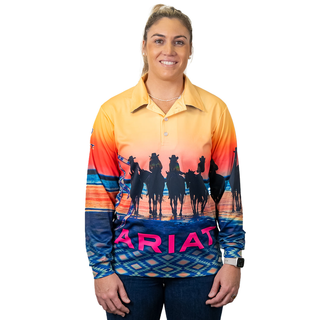 Ariat Unisex Fishing Shirt Coastal Cowgirls