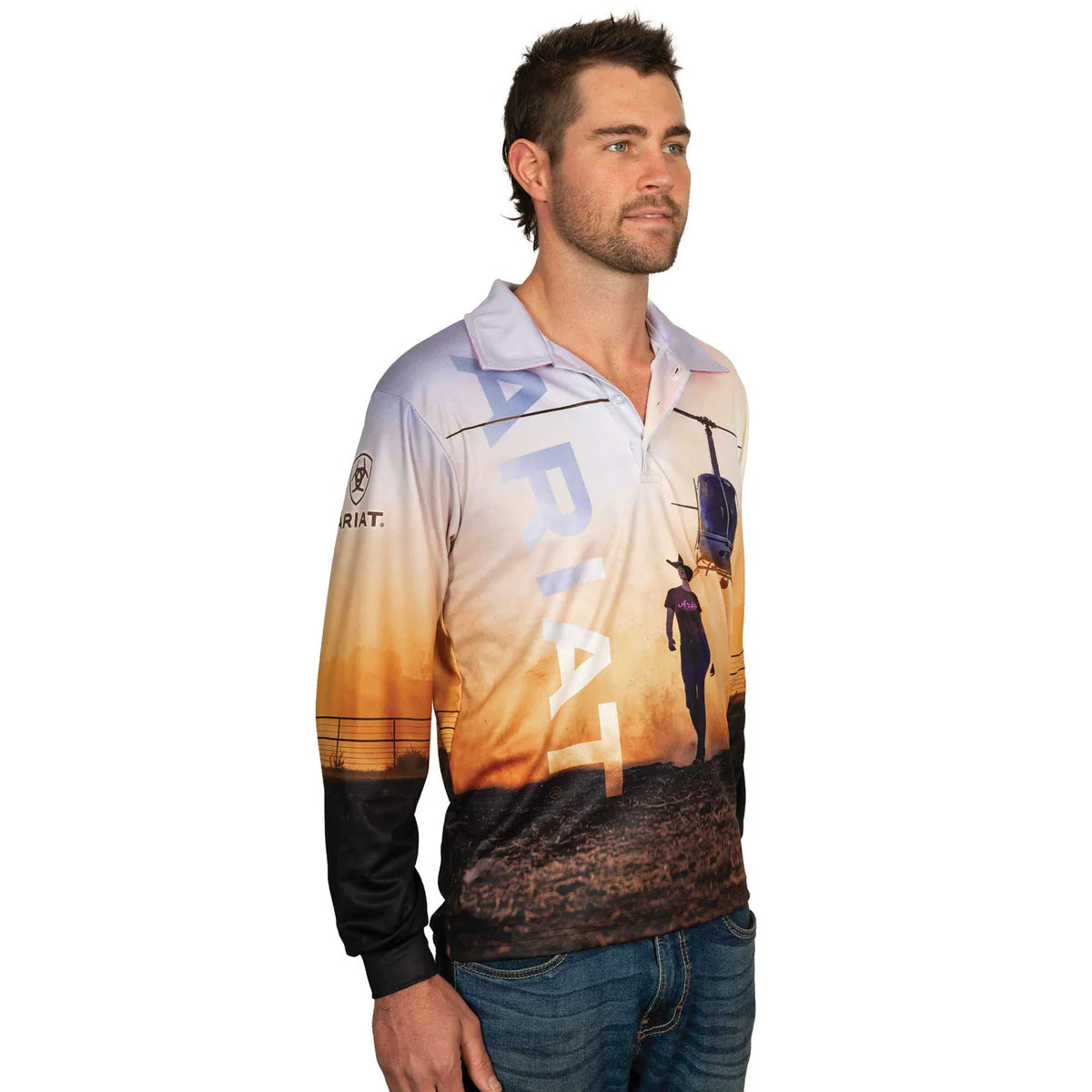 Ariat Unisex Fishing Shirt Outback Cowgirl