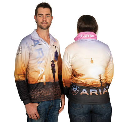 Ariat Unisex Fishing Shirt Outback Cowgirl