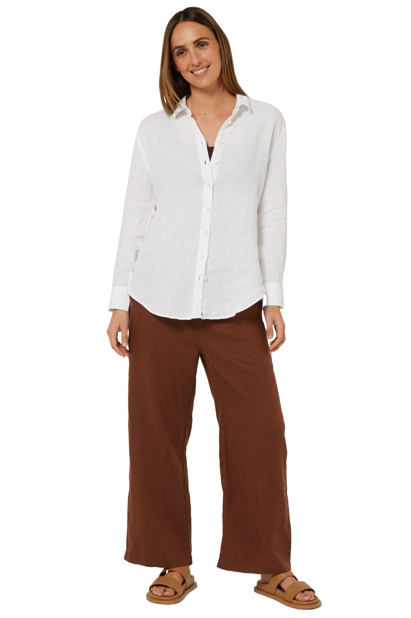 Pilbara Womens Evelyn Linen Pants