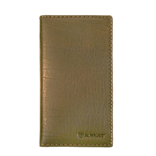 Ariat Mens Rodeo Wallet Logo
