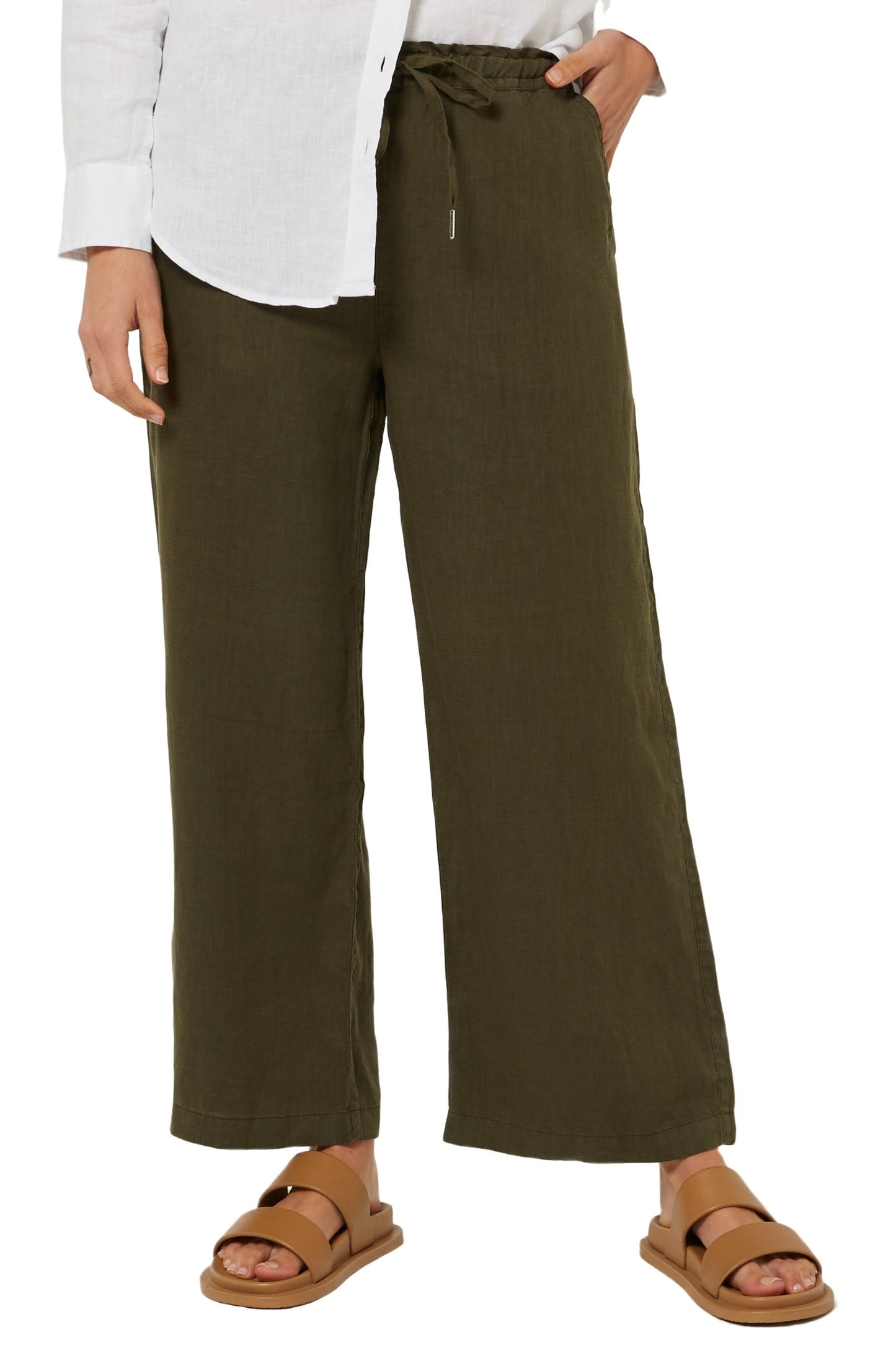 Pilbara Womens Evelyn Linen Pants