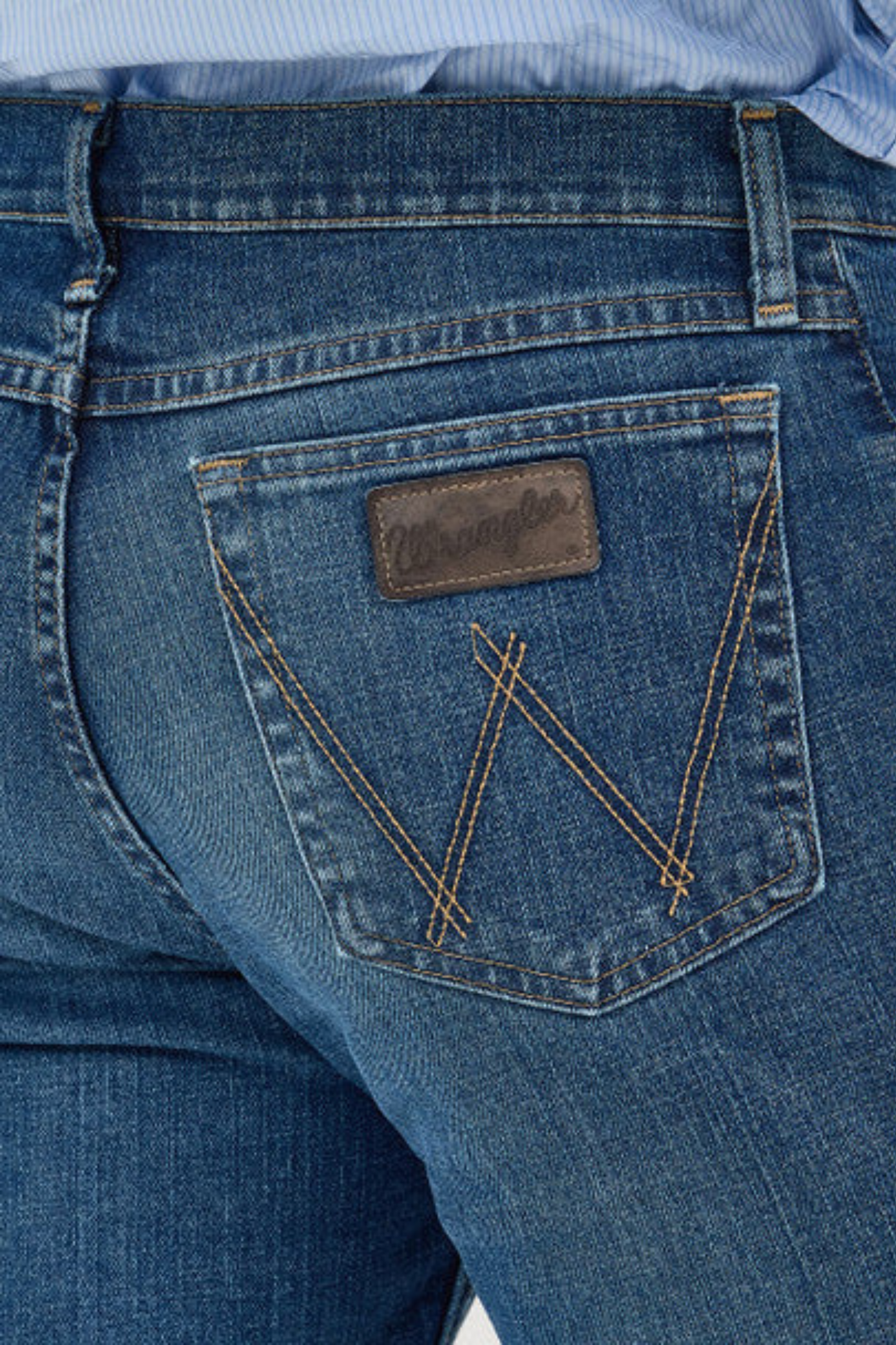 Wrangler Mens Cody Johnson 02 Regular Fit Jeans