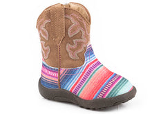 Load image into Gallery viewer, ROPER INFANT COWBABY GLITTER SERAPE BOOTS