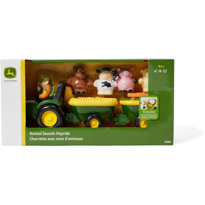 John Deere Animal Sounds Hayride Tractor Toy (18M+)